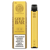 GOLD BAR BLUE RASPBERRY Disposable Vape 20mg - Click & Vape